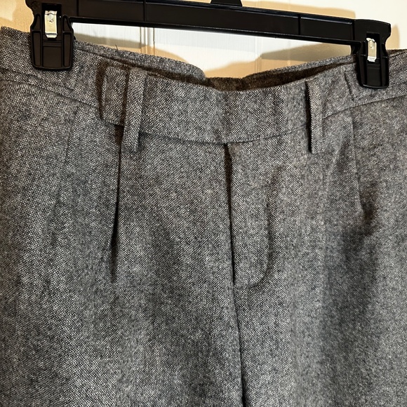 Vintage Free People WOOL buckle waist trousers Gray - Picture 4 of 16